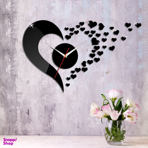 ساعت دیواری اِلِنسی مدل قلب