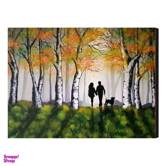 تابلو شاسی ژیوار طرح ZH80 سایز 30x40 سانتی متر