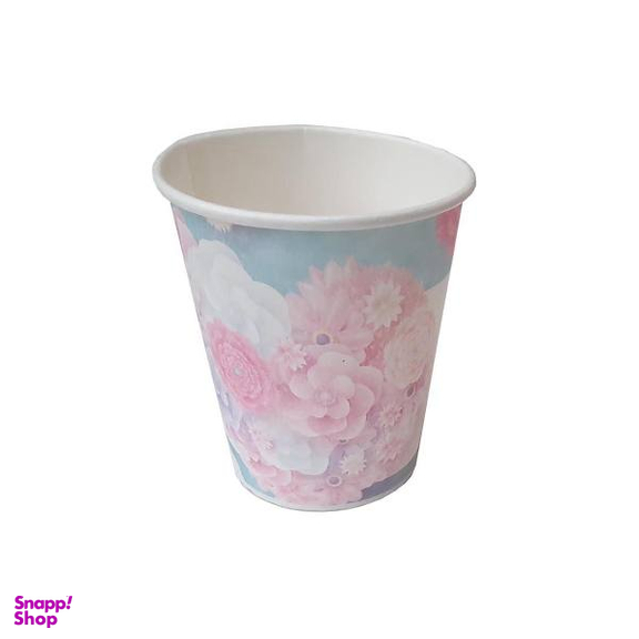 لیوان یکبار مصرف کاغذی مدل 220cc بسته 50 عددی