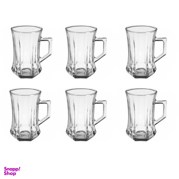 فنجان مدل گلکسی بسته 6 عددی