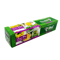 کیسه فریزر کوالا کد 801221 رول 200 عددی