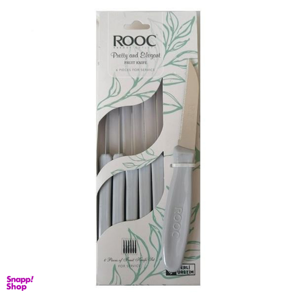 کارد میوه خوری روک مدل aco1120 بسته 6 عددی