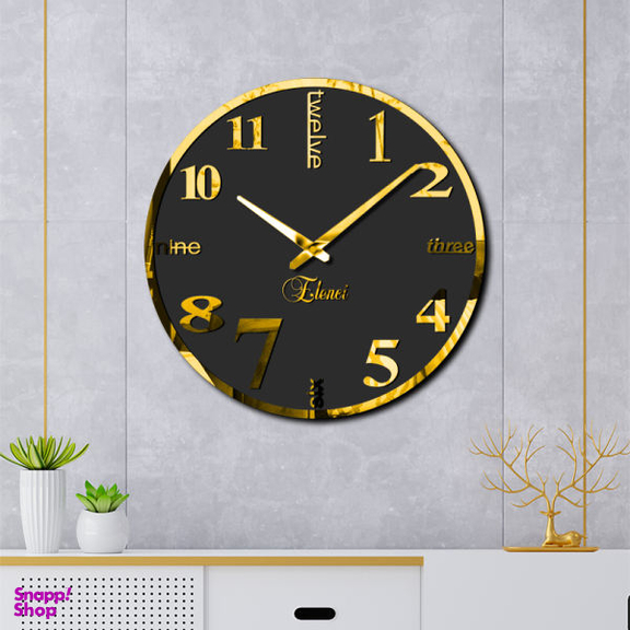 ساعت دیواری اِلِنسی مدل Dila