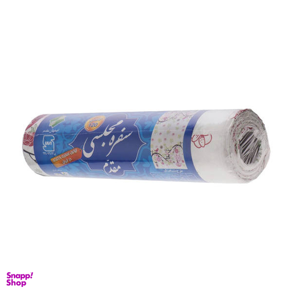 سفره یکبار مصرف مجلسی مقدم مدل کاغذی رول 10 متری