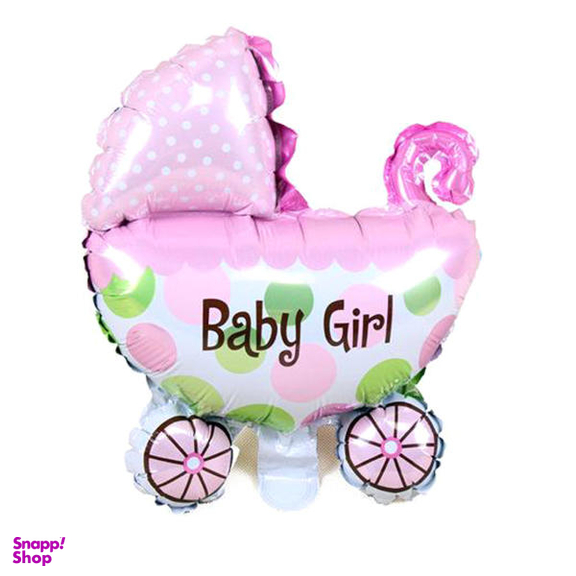 بادکنک فویلی بانیبو مدل Baby Girl سایز 150