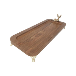 سینی رولت خوری مدل گوزن کد 24K-RG