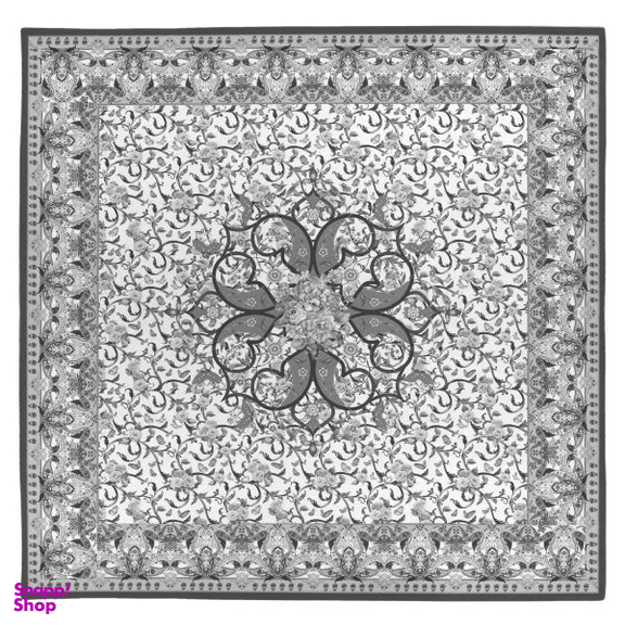 رومیزی طرح گل و پروانه کد 9988