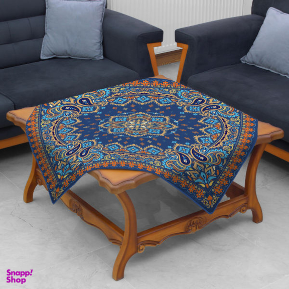 رومیزی طرح ترمه سنتی کد 9962