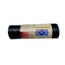 کیسه زباله مجلسی مقدم مدل بنددار 60×50 بسته 20 عددی