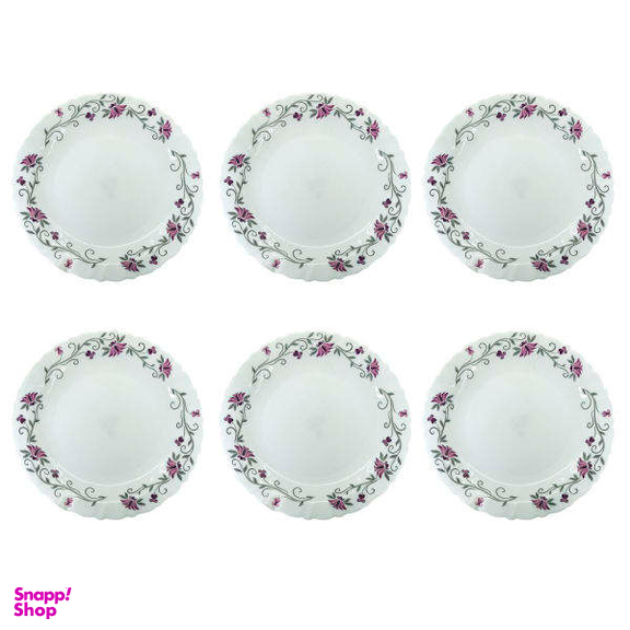 پیش دستی پارس اپال مدل 124 درجه یک بسته 6 عددی