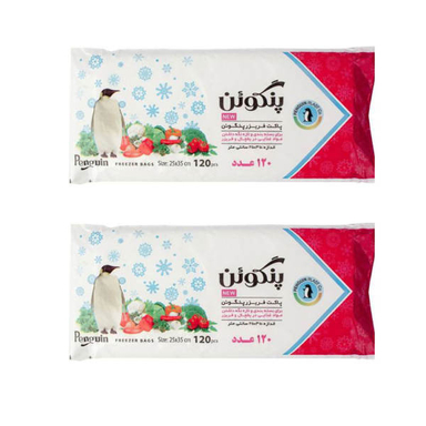 کیسه فریزر پنگوئن پلاست مدل New Pe بسته 2 عددی