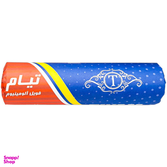 فویل آلومینیوم تیام مدل T20-10 رول 20 متری