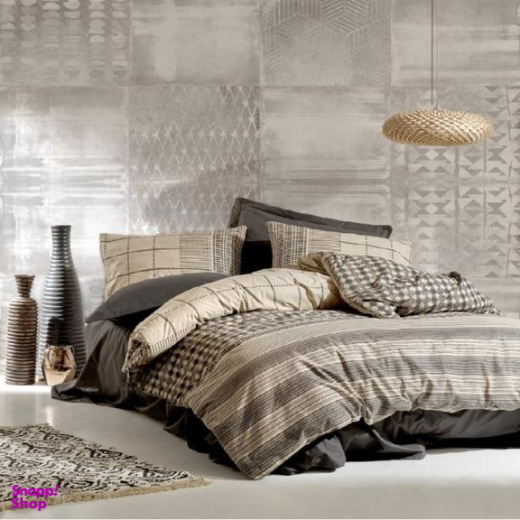 سرویس ملحفه کاتن باکس مدل Toprak دو نفره 4 تیکه