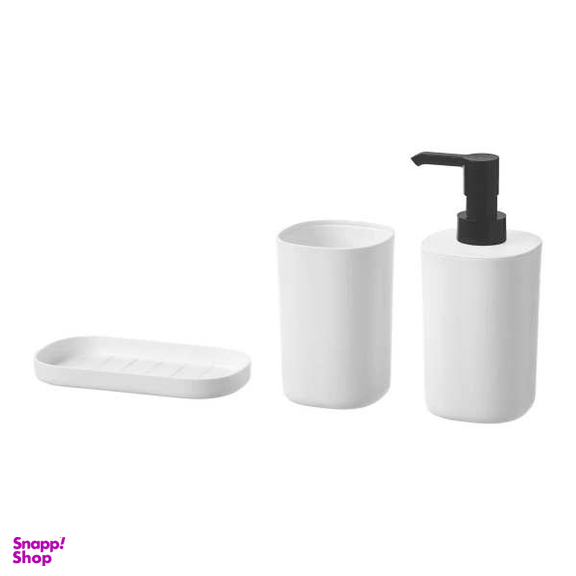 ست سرویس بهداشتی 3 پارچه ایکیا مدل 704.290.03 STORAVAN