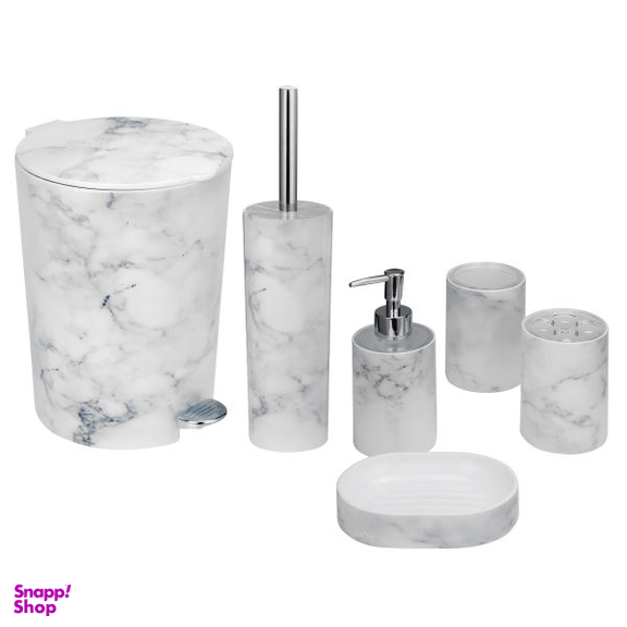 ست سرویس بهداشتی 6 پارچه لیمون مدل marblewh