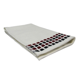 حوله دستی هوم اند لایف طرح مربع مدل آرینا سایز 40x75 سانتیمتر