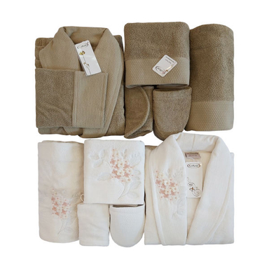 سرویس حوله 10 تکه لاروسا مدل CV03