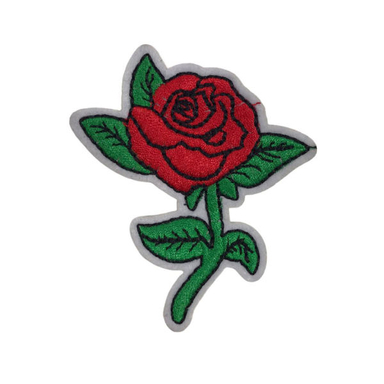 تکه دوزی مدل گل رز