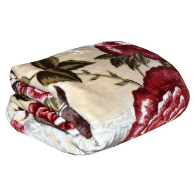 پتو برتر گلبافت مدل برجسته گلدار سایز 160 × 220 سانتی متر