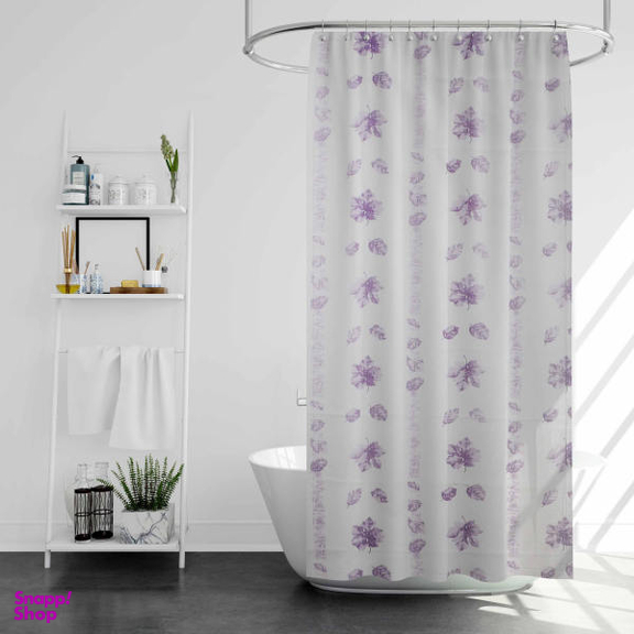 پرده حمام پیسو مدل BZ-25 سایز 180×200 سانتی متر