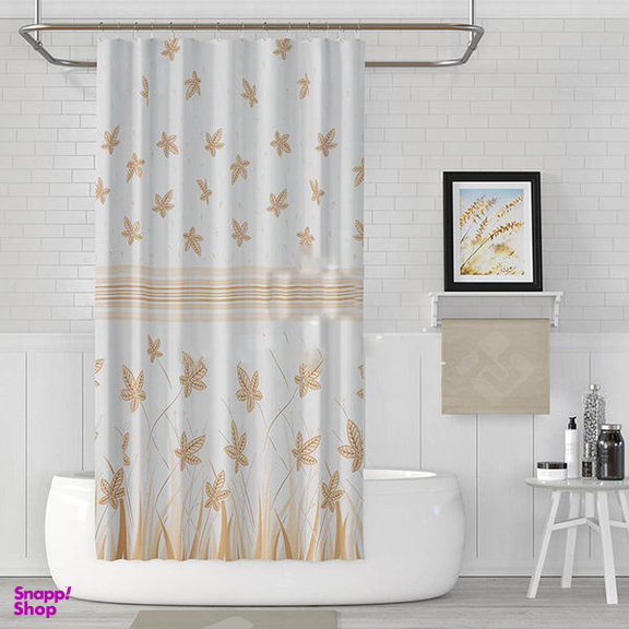 پرده حمام دلفین کد jack-9918 سایز 200×180 سانتی متر