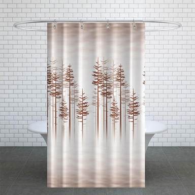 پرده حمام دلفین کد TOR-3390 سایز 200×180 سانتی متر