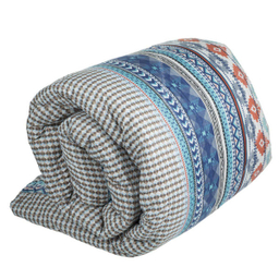 لحاف کرسی هلکو مدل مری دریا 6 نفره سایز 300 × 300 سانتی‌متر