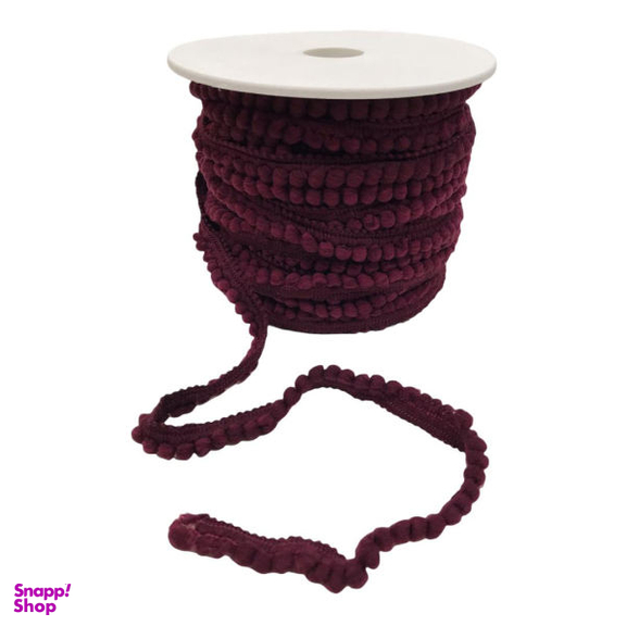 نوار یراق مدل پوم پوم ریز طول 5 متر