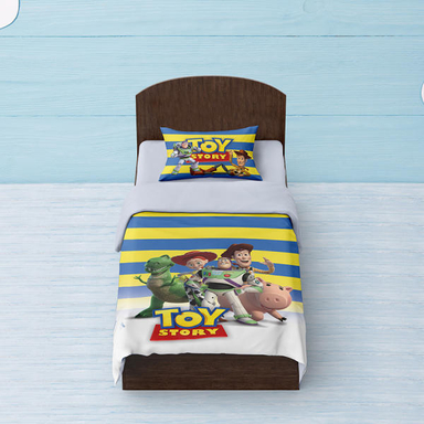 سرویس ملحفه شمسه نگار مدل BK689 Toy Story یک نفره 3 تکه