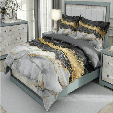 سرویس خواب کوکو جم طرح سنگ مرمر دو نفره 6 تکه