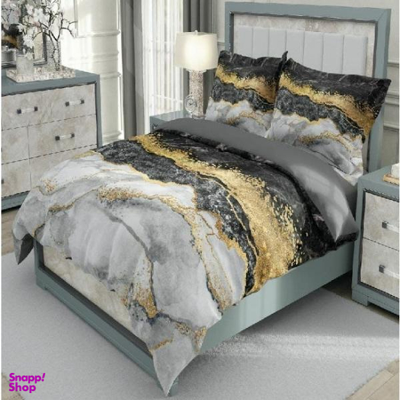 سرویس خواب کوکو جم طرح سنگ مرمر دو نفره 6 تکه