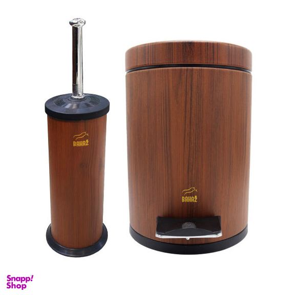 ست سطل زباله و فرچه بهاز کالا مدل 02 boland bores satl