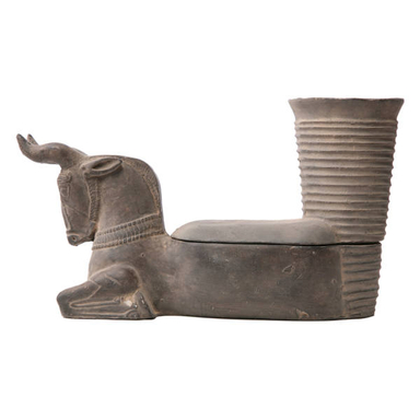 جاشمعی و جاجواهری تندیس و پیکره شهریار مدل ریتون گاو کد MO2150