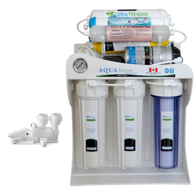 دستگاه تصفیه کننده آب آکوآ اسپرینگ مدل UF-SF4500 + کیت نشتی گیر