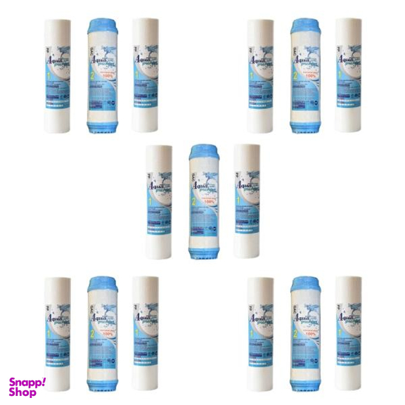 فیلتر دستگاه تصفیه آب آکوا پیورست مدل PP-UDF 10 INCH بسته 15 عددی