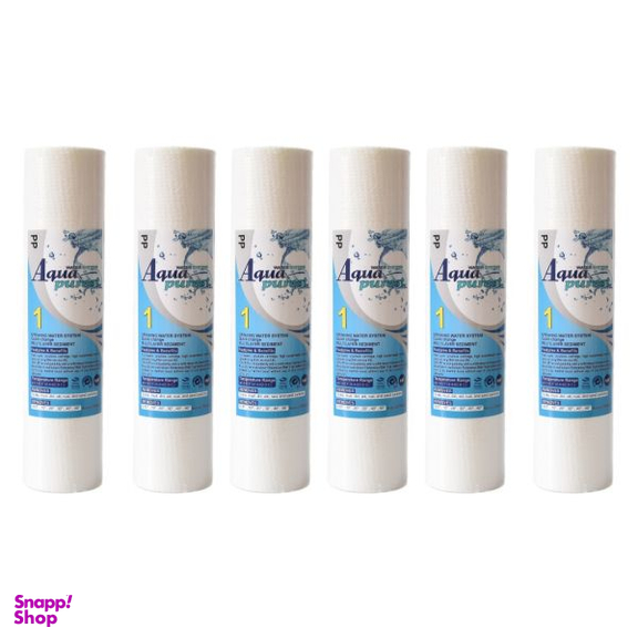فیلتر دستگاه تصفیه کننده آب آکوا پیورست مدل PP-5 MICRON بسته 6 عددی