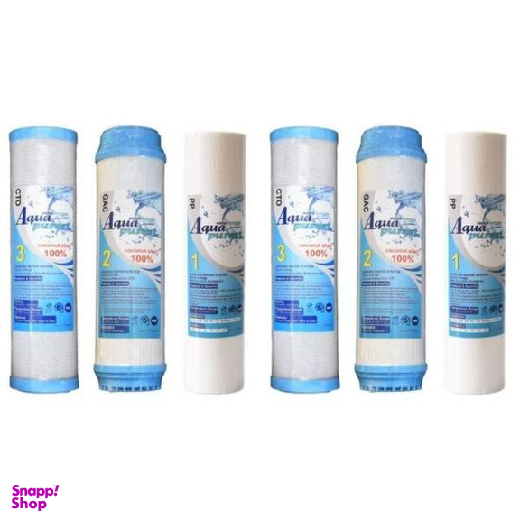 فیلتر دستگاه تصفیه کننده آب آکوا پیورست مدل RO-SYSTEM 006 بسته 6 عددی