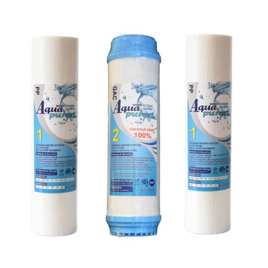 فیلتر دستگاه تصفیه کننده آب آکوا پیورست مدل PP-UDF بسته 3 عددی