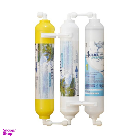 فیلتر تصفیه آب یخچال و فریزر آکوا پیورست مدل INLINE- NSF 03 بسته 3 عددی