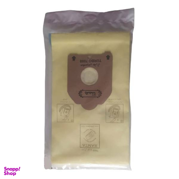 پاکت جاروبرقی همتا کد H-N 52 بسته 5 عددی مناسب برای جاروبرقی جنرال