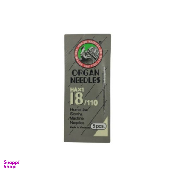 سوزن چرخ خیاطی اورگان مدل HA 18 بسته 5 عددی