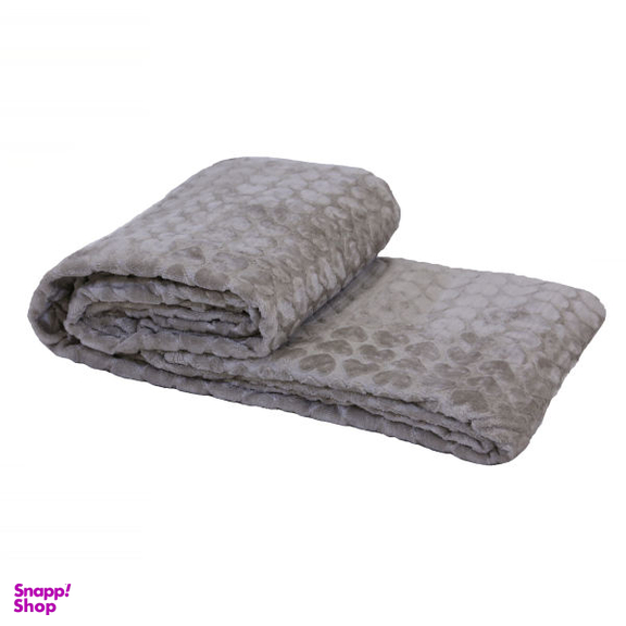 پتو مسافرتی تیسا مدل قلبی موشی دونفره ابعاد 220x200 سانتی متر