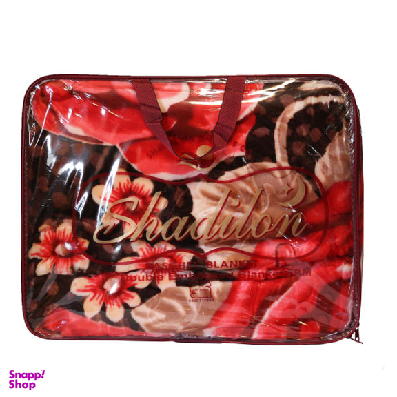 پتو شادیلون دونفره مدل گلدار سایز 230x200 سانتی متر