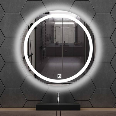 آینه لمسی دلفین مدل TCH-q-60