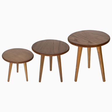 میز عسلی مدل مدرن کد M01 مجموعه 3 عددی