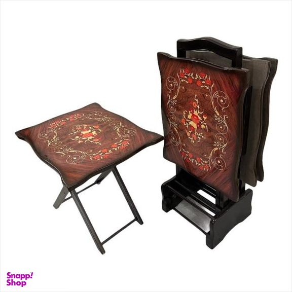 میز عسلی مدل کیفی مجموعه 4 عددی