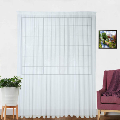 پرده باربد مدل حریر کد HA280/270 سایز 280x270 سانتی متر