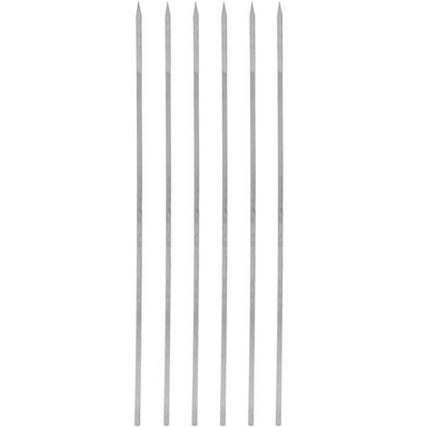 سیخ استیل جوجه مدل کوتاه بسته 6 عددی