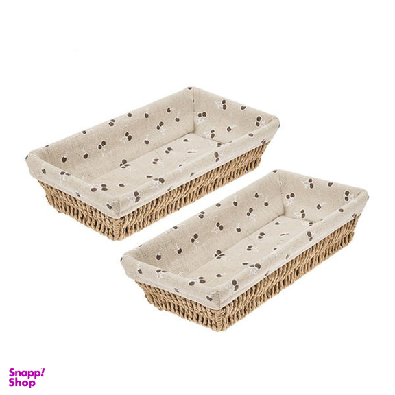 سبد مستطیلی آلفا طرح Cherry