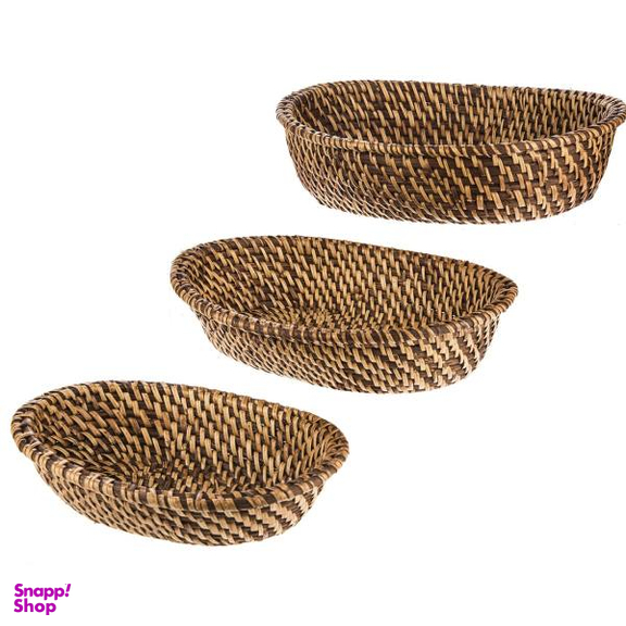 سبد بیضی 3 پارچه آلفا مدل RQ238/3